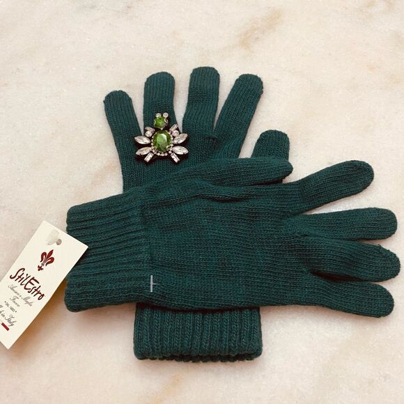 Stilestro Jeweled Gloves - OSFA - NWT - Picture 4 of 9